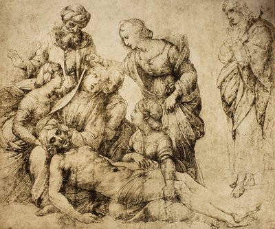 Pietà - Raffaello Sanzio Raphael